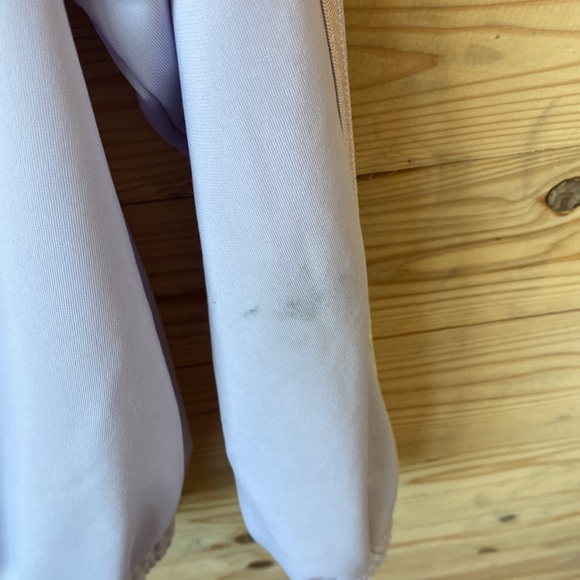 Girls Adidas track jacket. Pastel purple with rainbow stripes. - Picture 15 of 16